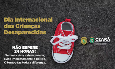 No Dia Internacional das Crianças Desaparecidas, Polícia Civil do Ceará localiza 56 crianças e adolescentes nos primeiros quatro meses de 2025